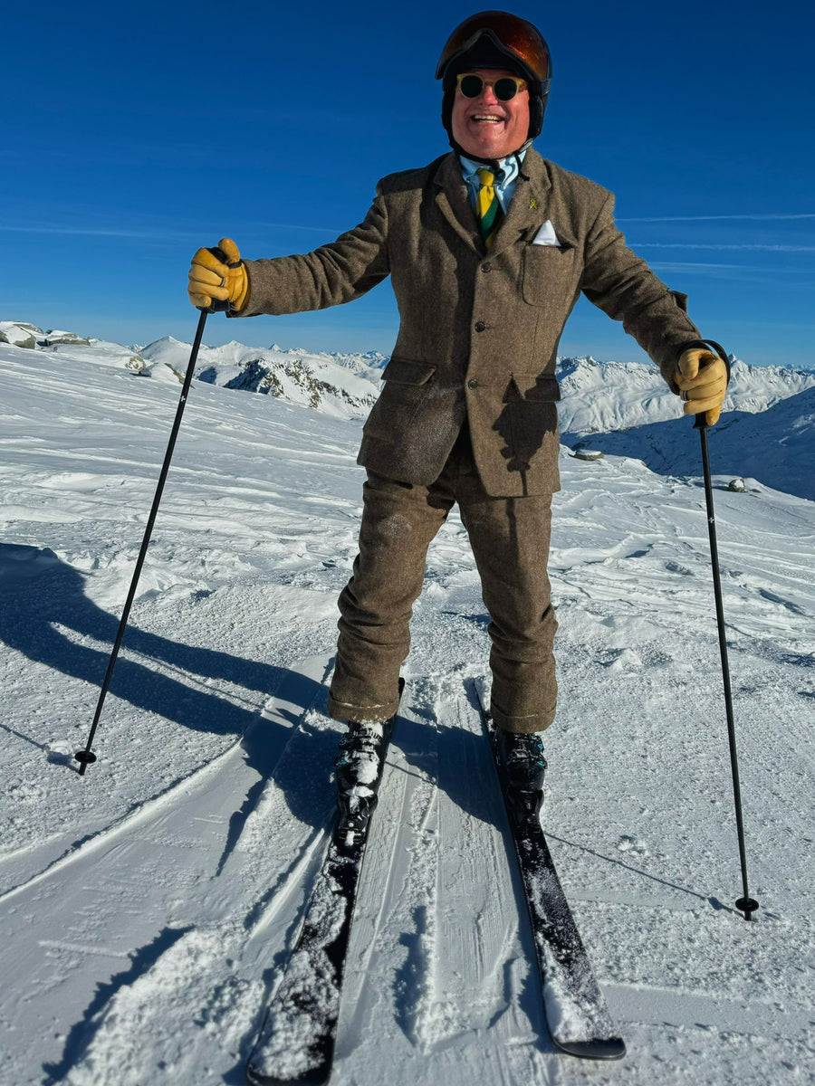 Bespoke Tailored Tweed Ski Suit Barrington Ayre