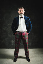Tailored Bespoke Tartan trousers