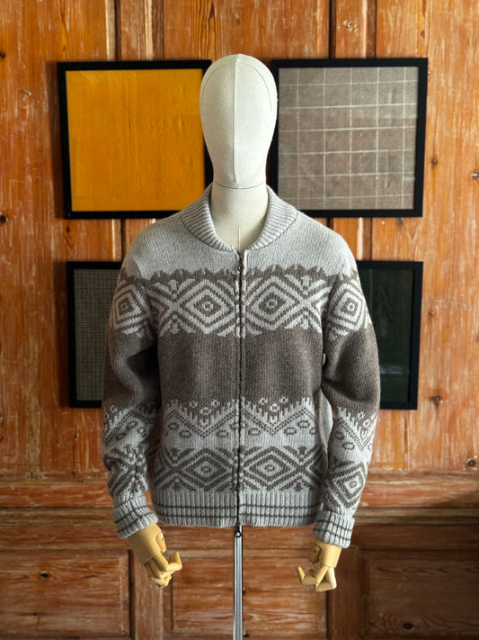 Bespoke Fair Isle Bomber jacket