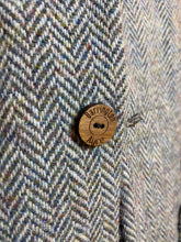 Harris Tweed Herringbone Fleece Lined Gilet - L