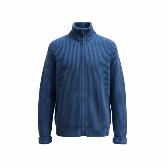 Bespoke Knitted Rib Jacket