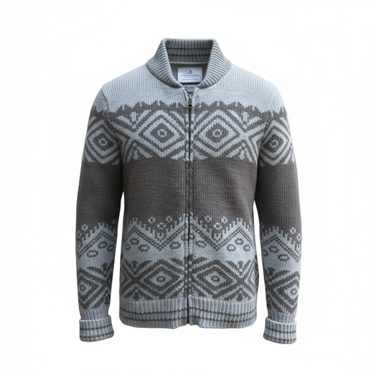 Bespoke Fair Isle Bomber jacket