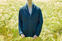 Merino Wool Shawl Collar Cardigan