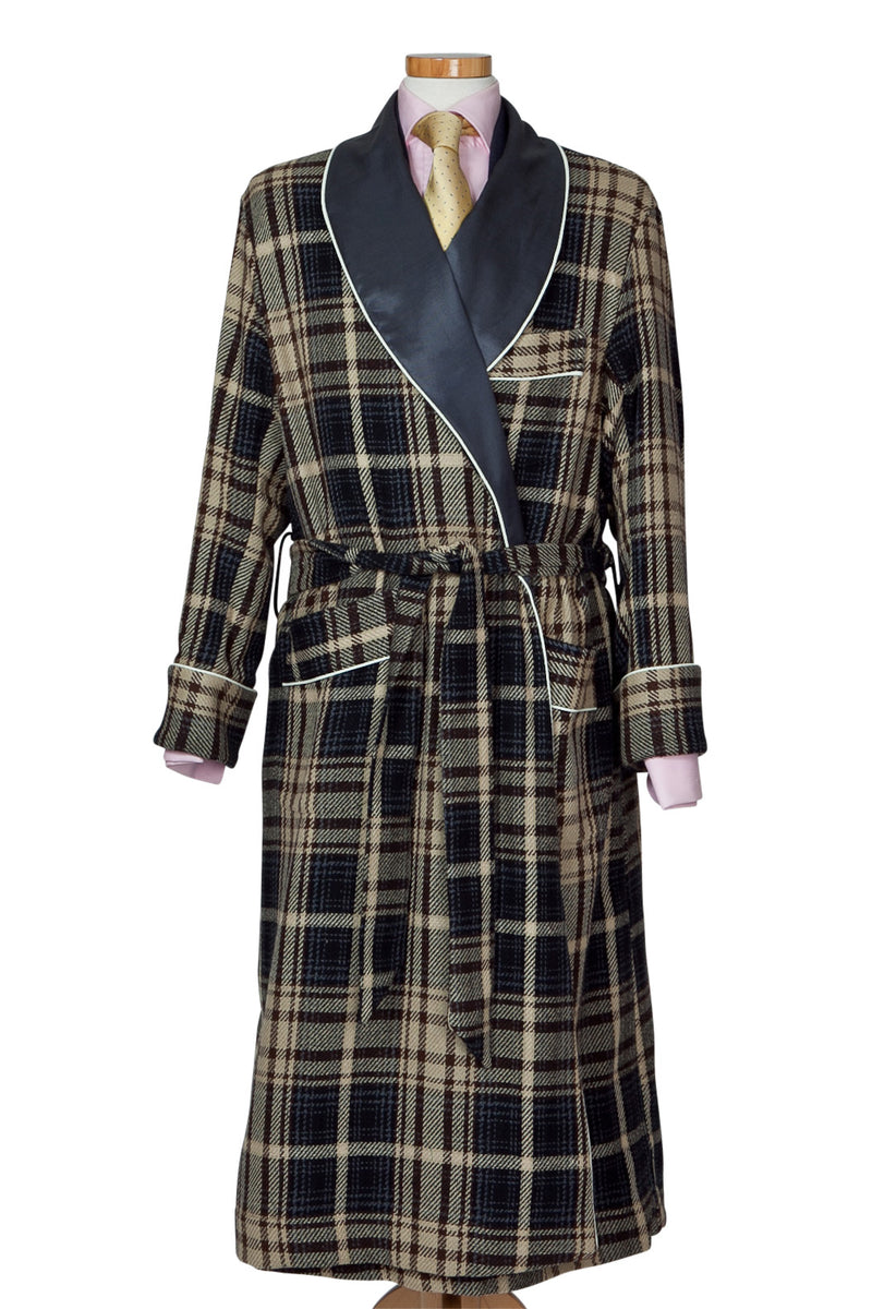 Bespoke Tailored Tweed Dressing Gown