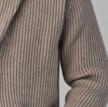Cashmere Shawl Collared Cardigan