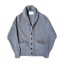 Cashmere Shawl Collared Cardigan