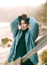 Cashmere Shawl Collared Cardigan