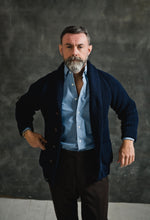 Merino Wool Shawl Collar Cardigan