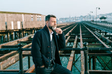 Merino Wool Shawl Collar Cardigan