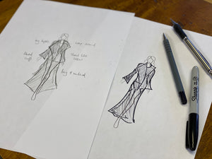 The story behind designing & making a new clothing range
