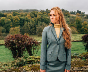 womens grey suit