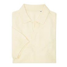 Cotton Crepe Polo Shirt