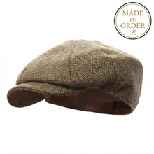 Bespoke Tweed Baker Boy Hat | Handmade in Cirencester