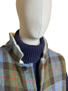 Harris Tweed Tartan Fleece Lined Gilet - L / XL