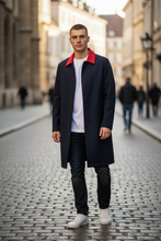 Wool & Wool / Cashmere mix Rain Coat