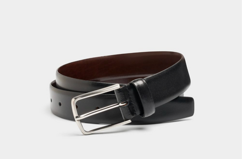 Black Leather Belt