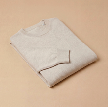 Merino / Silk / Cashmere mix Crew Neck Jumper | Ready Knit