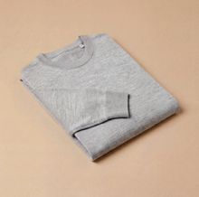 Merino / Silk / Cashmere mix Crew Neck Jumper | Ready Knit