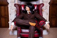 Claudia Winkleman | Traitors Tweed Suit