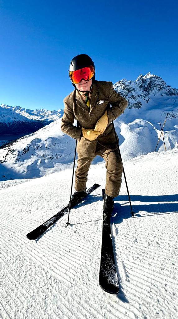 Suspenders Ski Clothing Mens Wool Ski Pants A Man In A Stylin