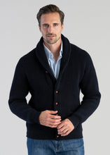 Geelong Wool Shawl Collar Cardigan