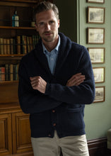 Geelong Wool Shawl Collar Cardigan