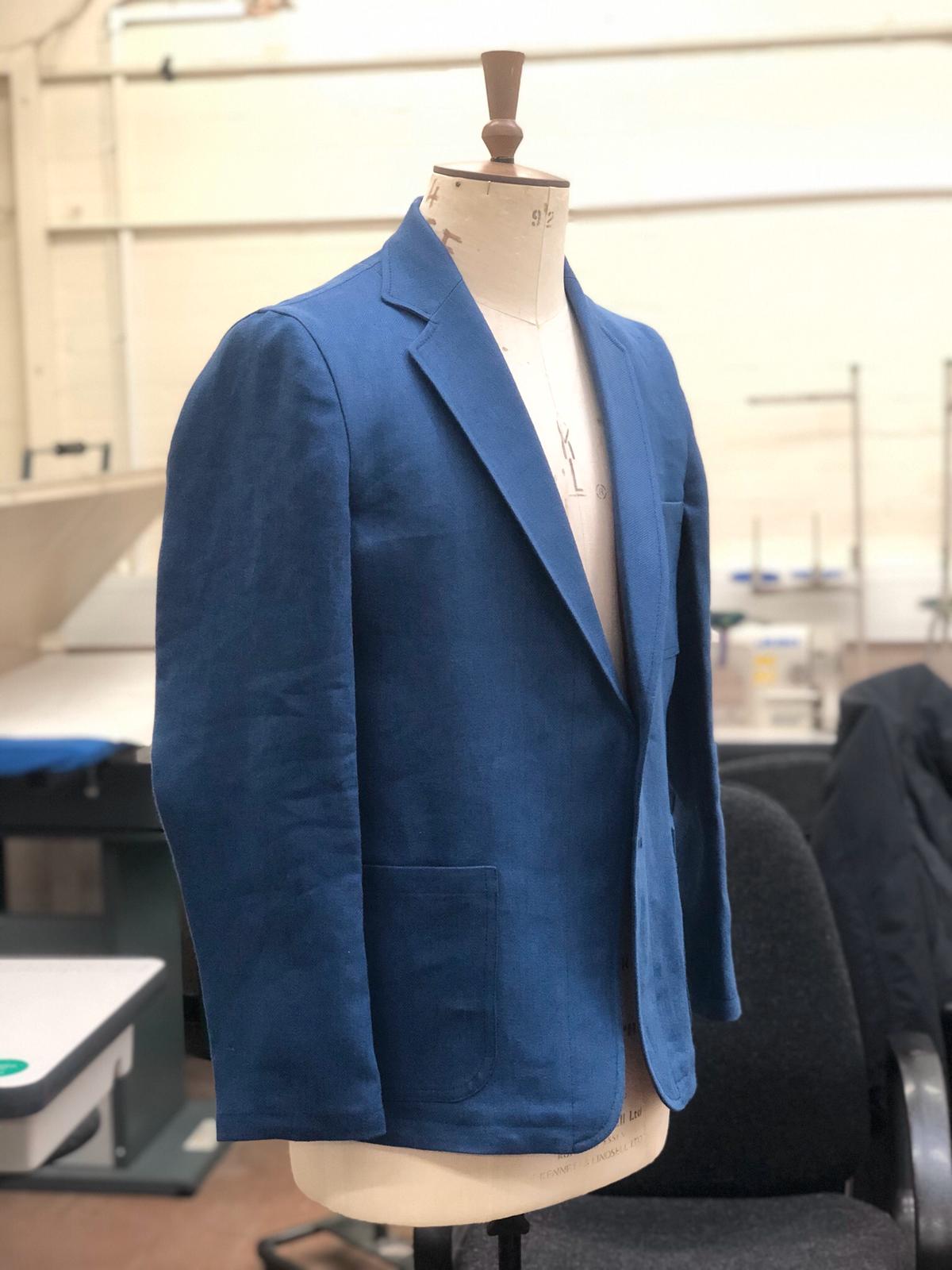 Corinium Made in Cirencester Jacket - Heavy Linen – Barrington Ayre 