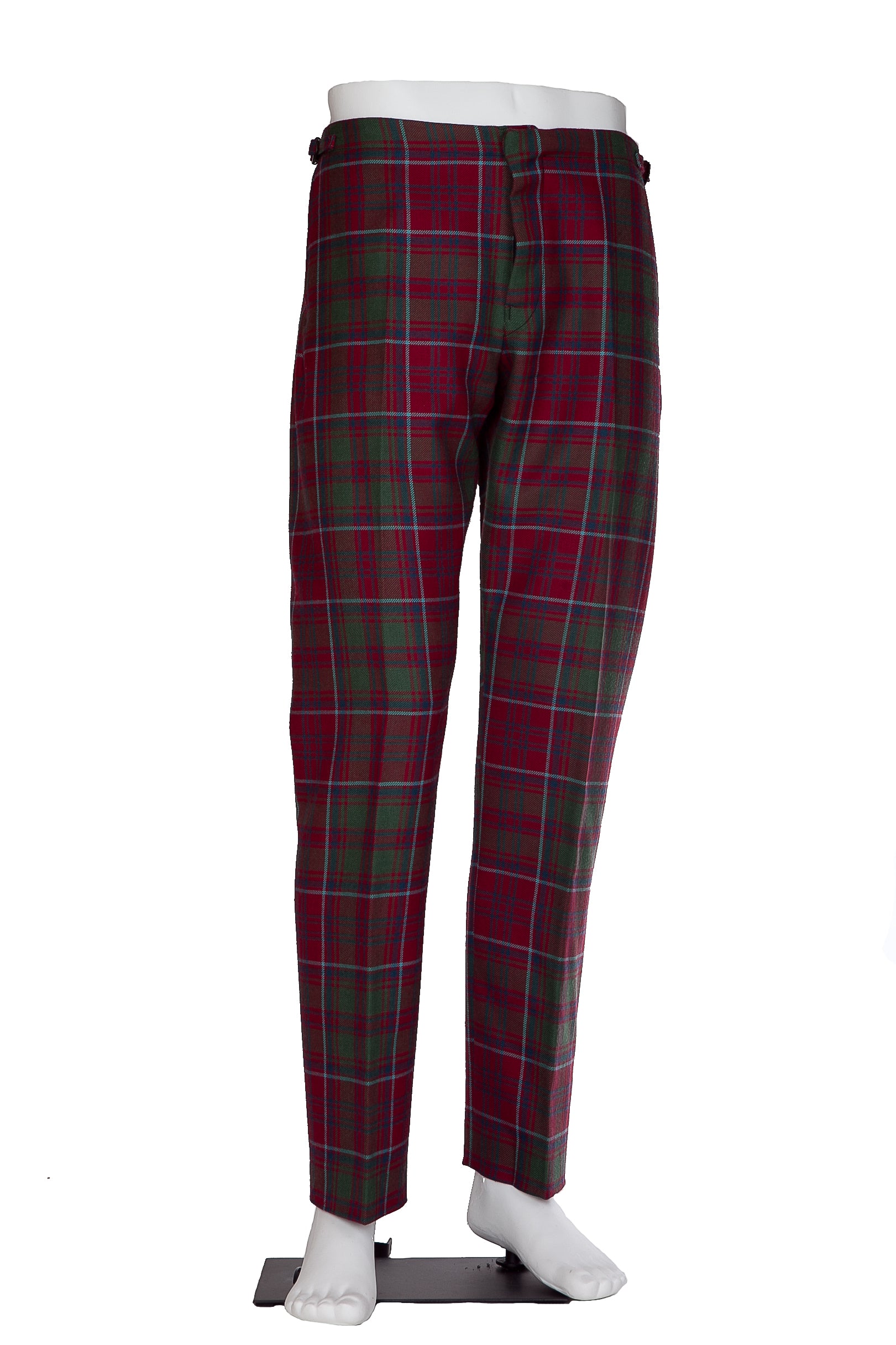 Tartan deals tailored trousers