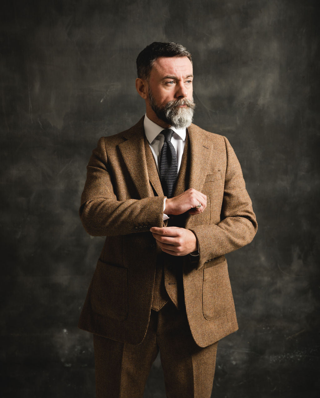 Bespoke Tweed Suit Men's Tweed Suit Barrington Ayre