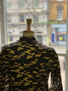 Back of "Camo" 'Made in Cirencester' Jacket