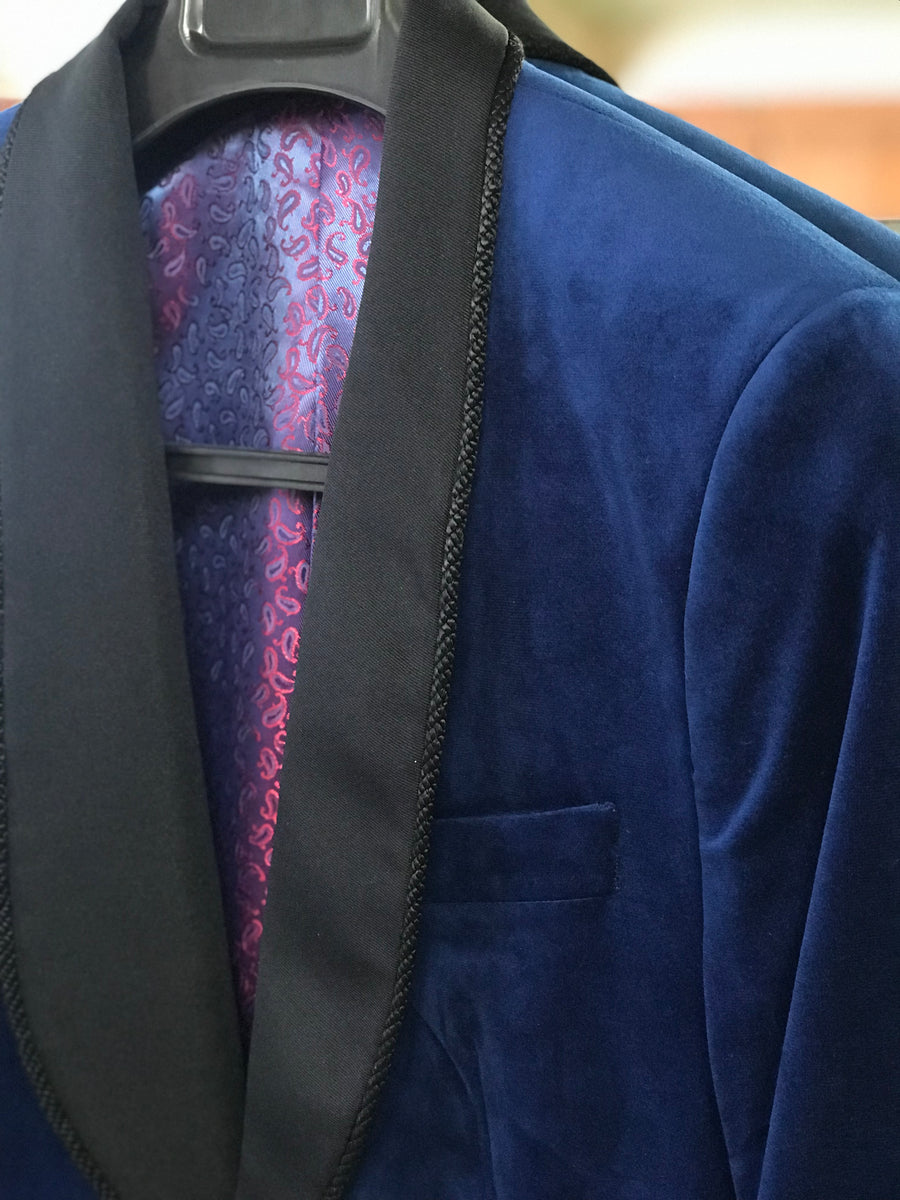 Bespoke Tailored Velvet / Smoking Jacket | Barrington Ayre
