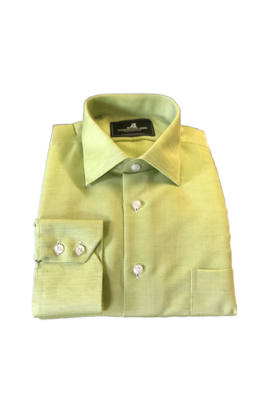 Bamboo / Linen mix bespoke shirt | Barrington Ayre
